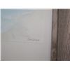 Image 2 : Wood Framed Landscape Art, Signed by Artist 'John Lennon' 14"x18"