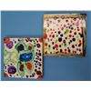 Image 1 : 4"x4" Hand-painted Decorative Coasters