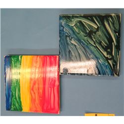 4"x4" Hand-painted Decorative Coasters