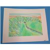 Image 1 : Landscape Artwork Signed by Artist 'Liya'  12"x9"