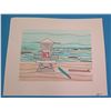 Image 1 : Landscape Artwork Signed by Artist 'Liya'  12"x9"