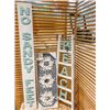 Image 1 : Beach Décor 3 piece Set: 'No Sandy Feet ' Sign, Starfish Mirrors, Beach Ladder