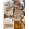 Image 1 : Beachy Inspired Runner Set: 3 Qty 6Ft Runners (Beach Print, Neutral Shell, Starfish), Value 90.00