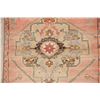Image 4 : A WOOL HAND KNOTTED OUSHAK ORIENTAL AREA RUG.