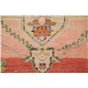 Image 8 : A WOOL HAND KNOTTED OUSHAK ORIENTAL AREA RUG.