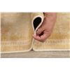 Image 9 : A WOOL HAND KNOTTED ORIENTAL AREA RUG.