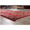 Image 10 : A WOOL HAND KNOTTED ORIENTAL RUG RUNNER.