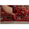 Image 11 : A WOOL HAND KNOTTED ORIENTAL RUG RUNNER.