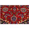 Image 7 : A WOOL HAND KNOTTED FLORAL ORIENTAL AREA RUG.