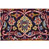 Image 8 : A WOOL HAND KNOTTED FLORAL ORIENTAL AREA RUG.