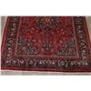 Image 5 : A WOOL HAND KNOTTED FLORAL ORIENTAL AREA RUG.