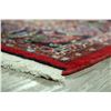 Image 11 : A WOOL HAND KNOTTED FLORAL MEDALLION AREA RUG.