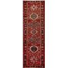 Image 1 : A WOOL HAND KNOTTED ORIENTAL RUG RUNNER.
