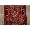 Image 4 : A WOOL HAND KNOTTED ORIENTAL RUG RUNNER.