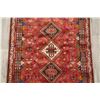 Image 12 : A WOOL HAND KNOTTED ABADEH ORIENTAL RUG RUNNER.