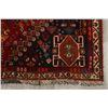 Image 4 : A WOOL HAND KNOTTED ABADEH ORIENTAL RUG RUNNER.