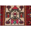 Image 11 : A WOOL HAND KNOTTED ORIENTAL AREA RUG.