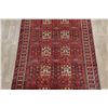 Image 3 : A WOOL HAND KNOTTED ORIENTAL AREA RUG.