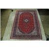 Image 2 : A WOOL HAND KNOTTED ORIENTAL AREA RUG.
