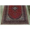 Image 5 : A WOOL HAND KNOTTED ORIENTAL AREA RUG.