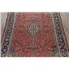Image 3 : A WOOL HAND KNOTTED FLORAL ORIENTAL AREA RUG.