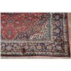 Image 6 : A WOOL HAND KNOTTED FLORAL ORIENTAL AREA RUG.