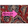 Image 8 : A WOOL HAND KNOTTED FLORAL ORIENTAL AREA RUG.