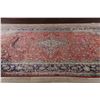 Image 9 : A WOOL HAND KNOTTED FLORAL ORIENTAL AREA RUG.