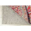 Image 10 : A WOOL HAND KNOTTED FLORAL ORIENTAL AREA RUG.