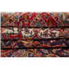Image 7 : A WOOL HAND KNOTTED FLORAL ORIENTAL AREA RUG.