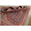 Image 8 : A WOOL HAND KNOTTED FLORAL ORIENTAL AREA RUG.