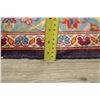 Image 9 : A WOOL HAND KNOTTED FLORAL ORIENTAL AREA RUG.