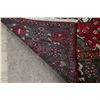 Image 10 : A WOOL HAND KNOTTED MEDALLION AREA RUG.