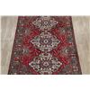 Image 3 : A WOOL HAND KNOTTED MEDALLION AREA RUG.