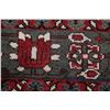Image 7 : A WOOL HAND KNOTTED MEDALLION AREA RUG.