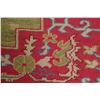 Image 7 : A WOOL HAND KNOTTED OUSHAK AREA RUG.