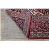 Image 10 : A WOOL HAND KNOTTED MEDALLION AREA RUG.