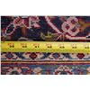 Image 12 : A WOOL HAND KNOTTED MEDALLION AREA RUG.