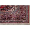 Image 6 : A WOOL HAND KNOTTED MEDALLION AREA RUG.