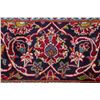 Image 8 : A WOOL HAND KNOTTED MEDALLION AREA RUG.