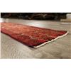 Image 11 : A WOOL HAND KNOTTED BALOUCH ORIENTAL RUG RUNNER.