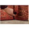 Image 12 : A WOOL HAND KNOTTED BALOUCH ORIENTAL RUG RUNNER.