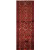 Image 1 : A WOOL HAND KNOTTED BALOUCH ORIENTAL RUG RUNNER.