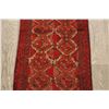 Image 4 : A WOOL HAND KNOTTED BALOUCH ORIENTAL RUG RUNNER.