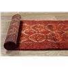 Image 8 : A WOOL HAND KNOTTED BALOUCH ORIENTAL RUG RUNNER.