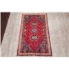 Image 2 : A WOOL HAND KNOTTED ORIENTAL AREA RUG.