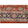 Image 7 : A WOOL HAND KNOTTED FLORAL ORIENTAL AREA RUG.