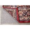 Image 10 : A WOOL HAND KNOTTED ORIENTAL AREA RUG.