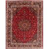 Image 1 : A WOOL HAND KNOTTED ORIENTAL AREA RUG.