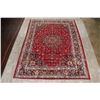 Image 2 : A WOOL HAND KNOTTED ORIENTAL AREA RUG.